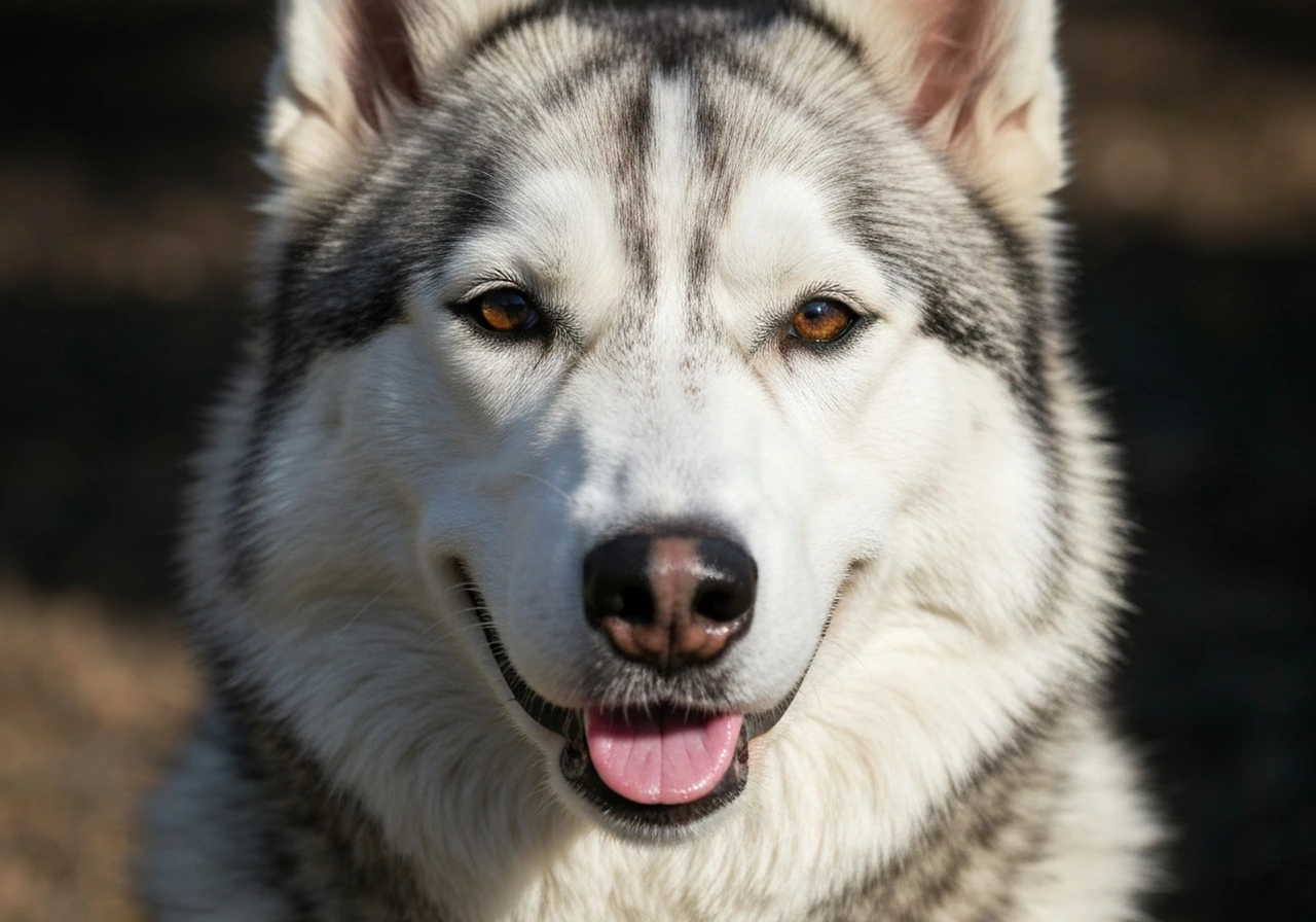 Dog enjoying a nutritious meal