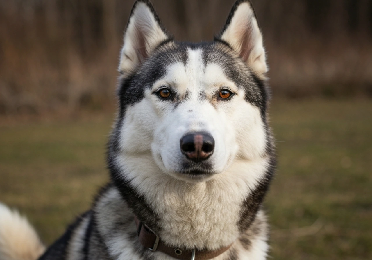 Dog enjoying a nutritious meal