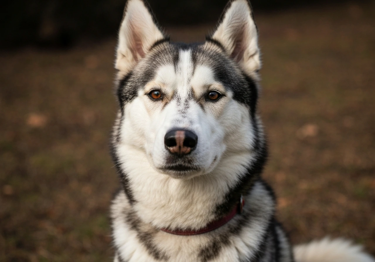Dog enjoying a nutritious meal